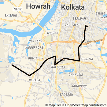 S-22A route map