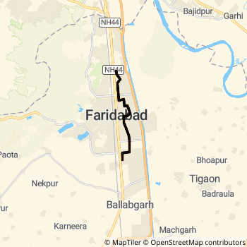 CS-1 B route map