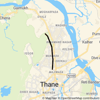 50 route map