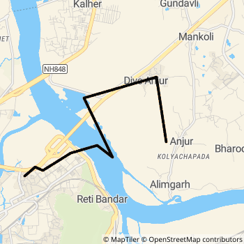 87 route map
