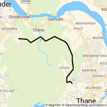 AC-58 route map