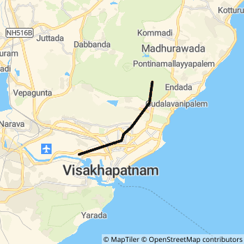 25M route map