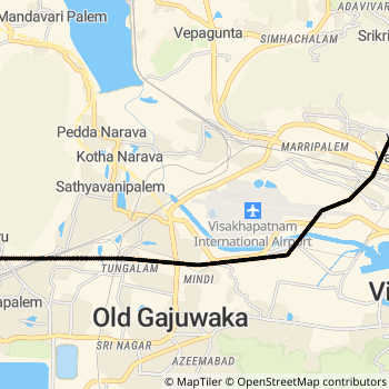 500P route map