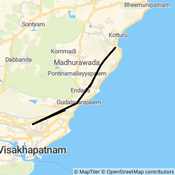 900K route map