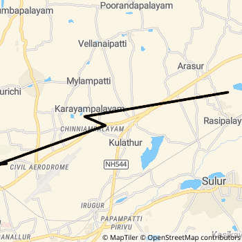 40A/B route map